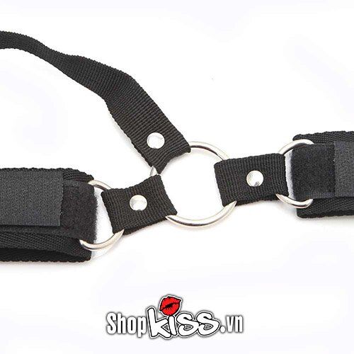 Còng tay cổ bạo dâm da cao cấp Kích thích hưng phấn Quyến rũ