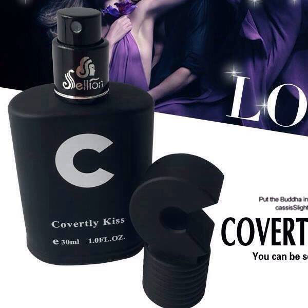 Nước hoa kích dục nữ Covertly Kiss pheromone hấp dẫn cao cấp