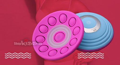 Đĩa mát xa vú không dây điều khiển từ xa rung đa tầng kích thích vòng 1