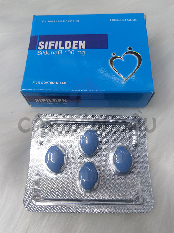 Thuốc Sifilden 100mg cường dương sildenafil tăng cường sinh lý nam