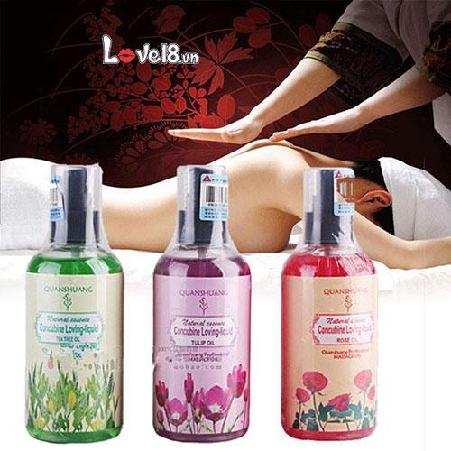 Dầu Massage Hương Hoa Tự Nhiên Dịu Nhẹ Mềm Mại Mua Ngay