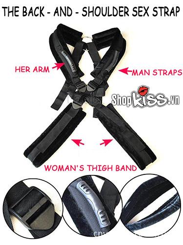 Bộ dây đeo bế bồng nam nữ siêu bền hấp dẫn tăng khoái cảm
