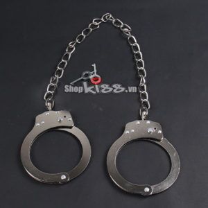 Đồ chơi bạo dâm còng số 8 thép không gỉ bền đẹp tăng khoái cảm