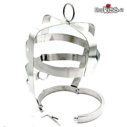 Khóa đầu thép không gỉ BZ10V Đồ chơi bạo dâm cao cấp BDSM