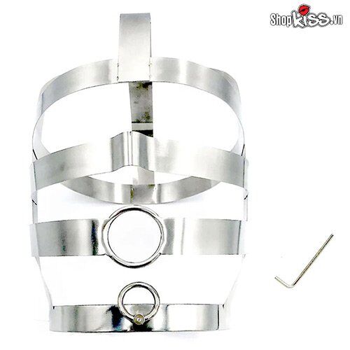 Khóa đầu thép không gỉ BZ10V Đồ chơi bạo dâm cao cấp BDSM