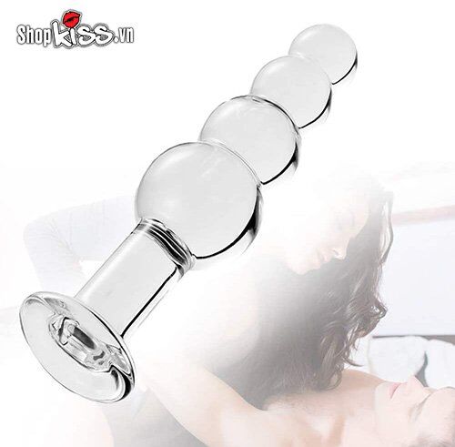 Dụng cụ kích thích hậu môn thủy tinh cao cấp HM78G cho Gay