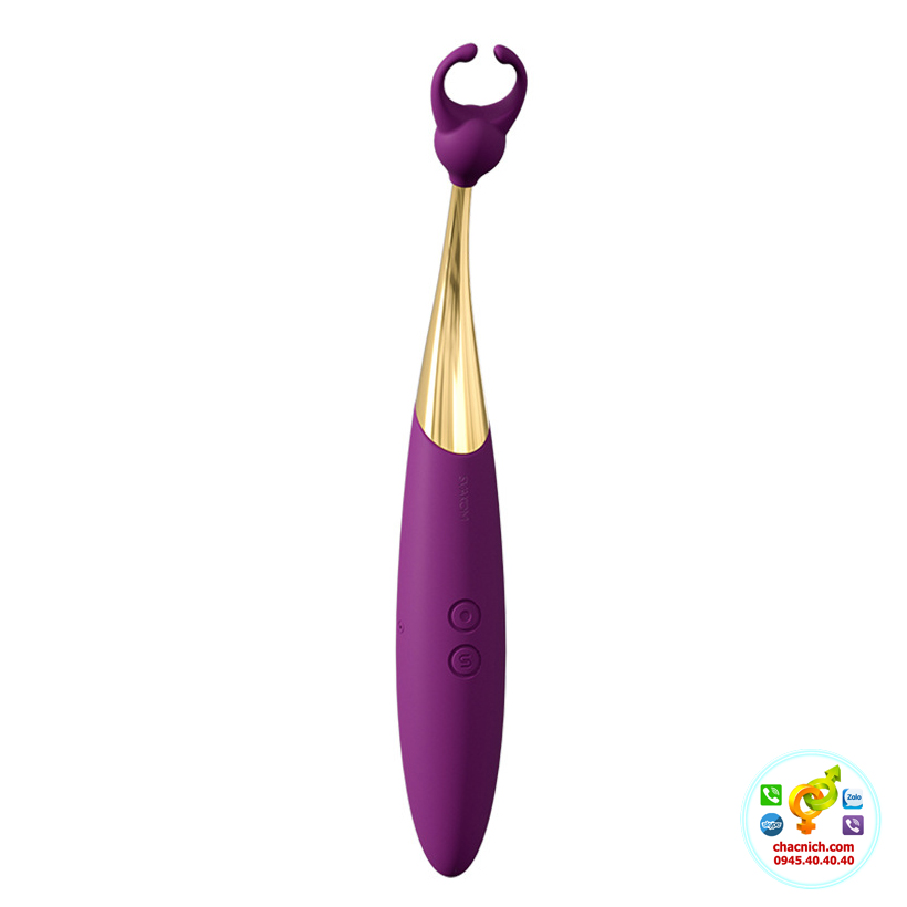 Máy rung Svakom Beatrice 2 đầu đa điểm G silicon cao cấp kích thích
