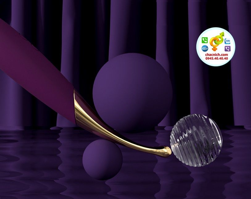 Máy rung Svakom Beatrice 2 đầu đa điểm G silicon cao cấp kích thích