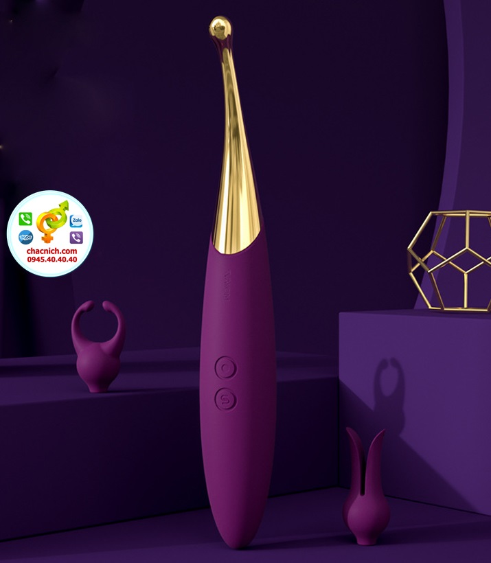 Máy rung Svakom Beatrice 2 đầu đa điểm G silicon cao cấp kích thích