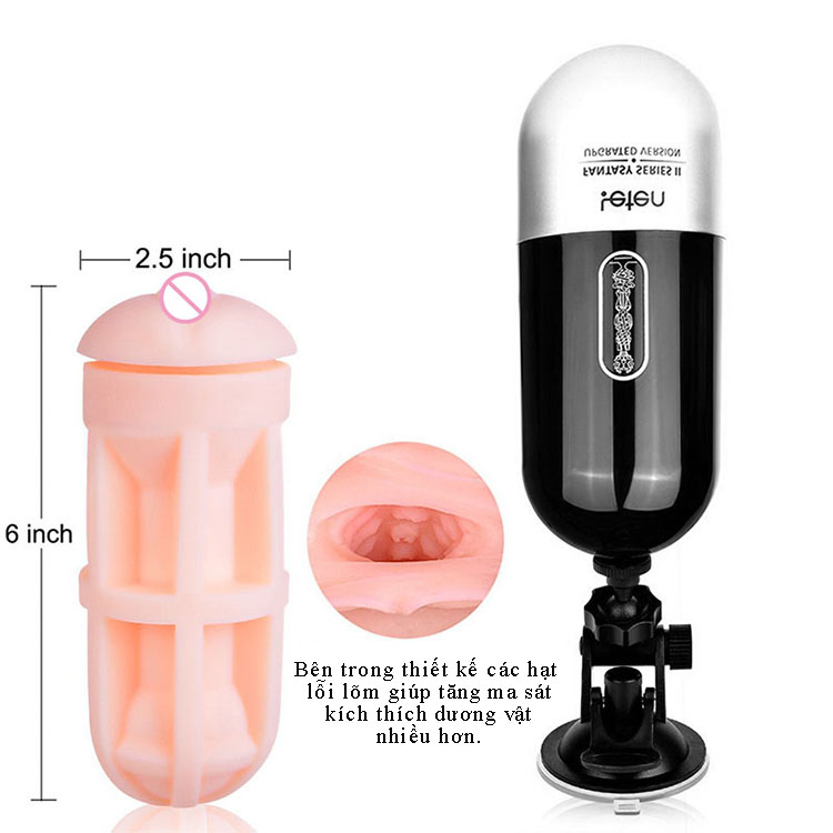Dụng cụ bú cu Leten gắn tường cao cấp Siêu mềm mại Hưng phấn cực đỉnh Dụng cụ bú cu Leten gắn tường cao cấp Siêu mềm mại Hưng phấn cực đỉnh