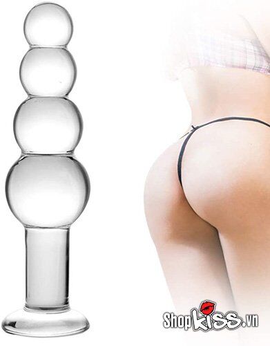 Dụng cụ kích thích hậu môn thủy tinh cao cấp HM78G cho Gay