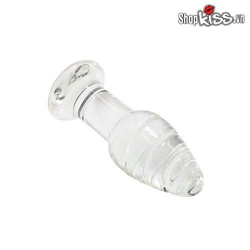 Dụng cụ hậu môn thủy tinh xoắn ốc, kích thích tuyến tiền liệt