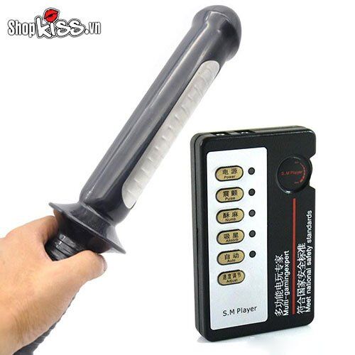 Dụng cụ kích thích xung điện âm đạo hậu môn bạo dâm sướng tột đỉnh
