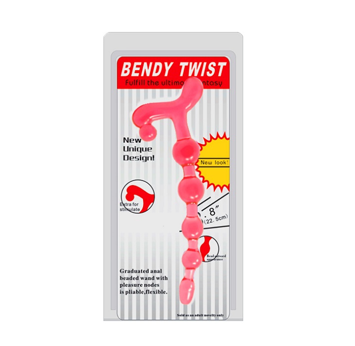 Dụng cụ mát xa hậu môn Baile Bendy Twist tăng khoái cảm, thoải mái
