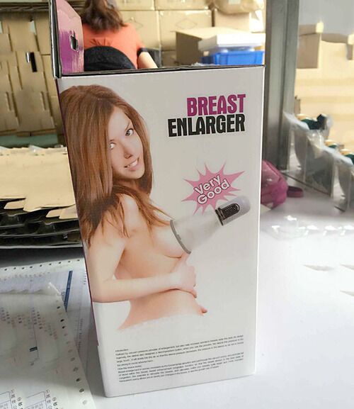 Máy mát xa ngực Breast Enlarger rung đa tần phát triển săn chắc to tròn
