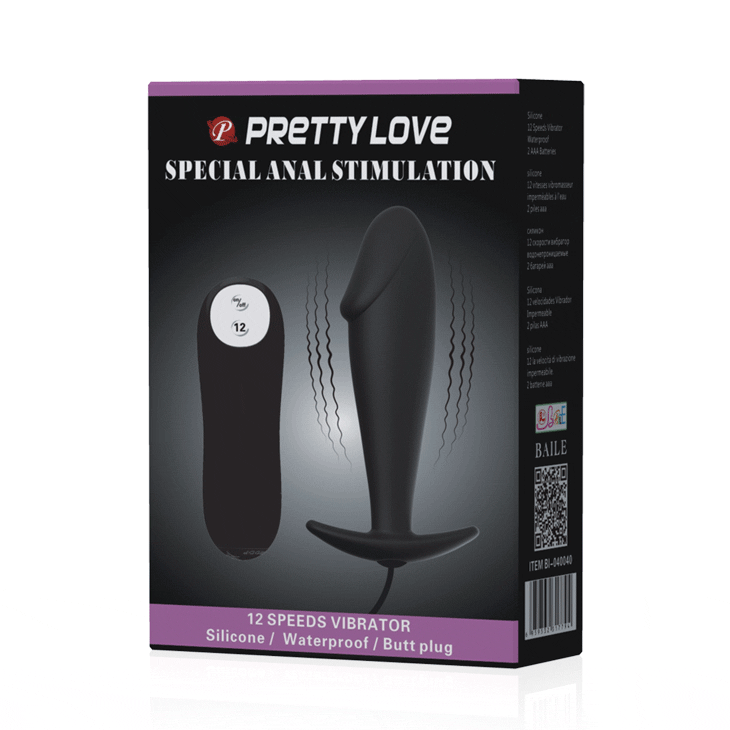 Dương vật giả gay 2 in 1 mỏ neo silicon chống nước cực hót