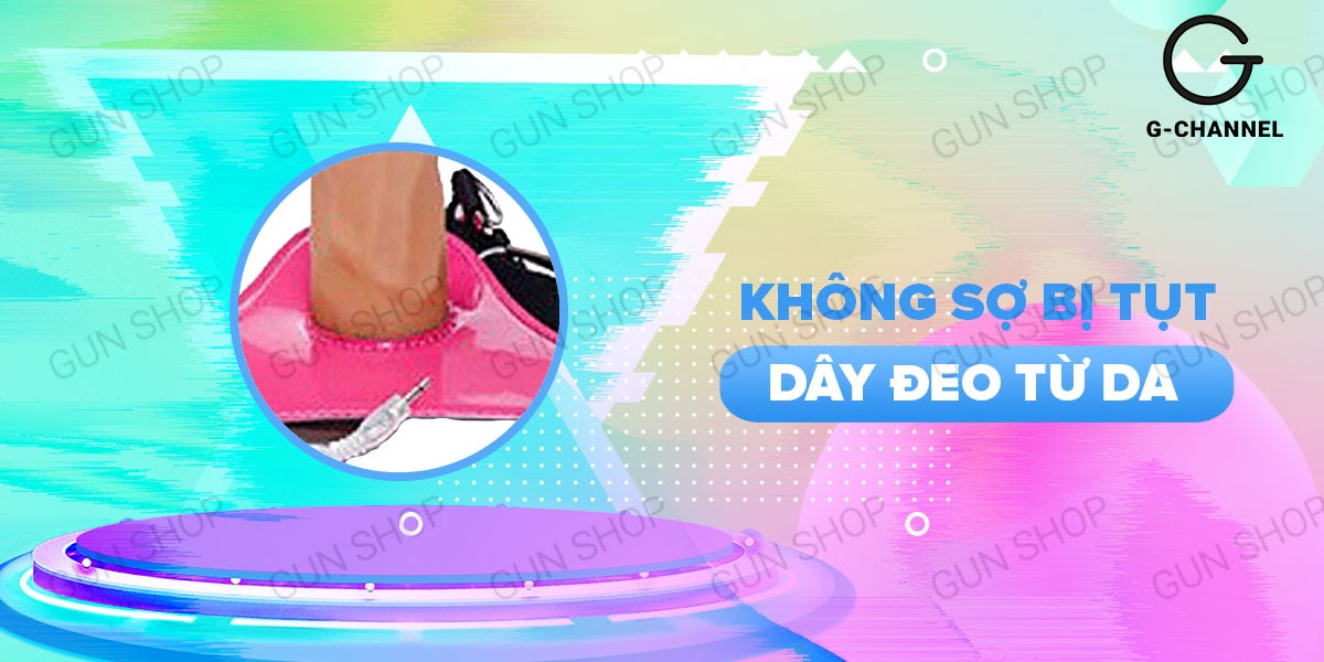 Dương vật giả rỗng dây đeo 7 chế độ rung thăng hoa cảm xúc