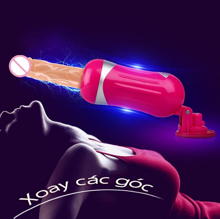 Dương vật giả Easy Love tự động nhấp thụt rung cực mạnh