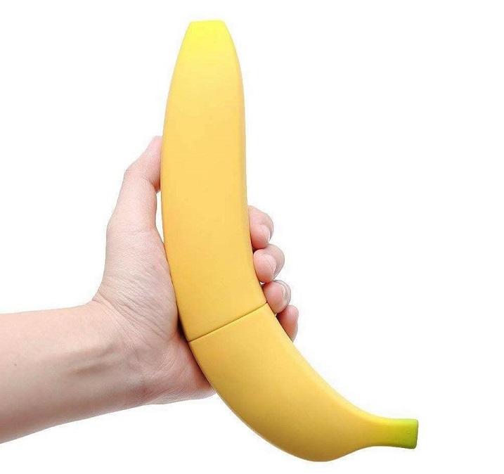 Moylan Banana dương vật giả chuối siêu mềm 7 chế độ rung kích thích