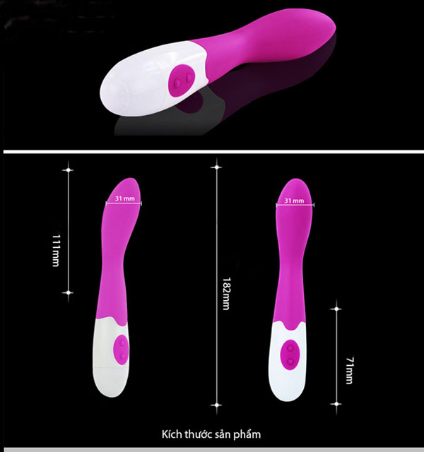 Dương vật giả Pretty Love Bishop 30 rung siêu sướng silicon an toàn chống nước Dương vật giả Pretty Love Bishop 30 rung siêu sướng silicon an toàn chống nước