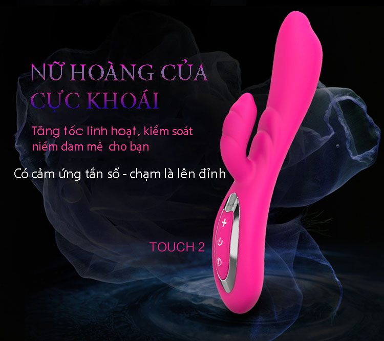 Dương vật giả rung Nalone Touch 2 kích thích điểm G thỏa mãn nàng
