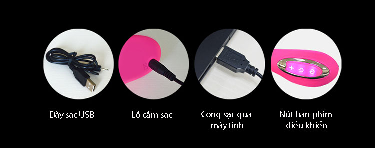 Dương vật giả rung Nalone Touch 2 kích thích điểm G thỏa mãn nàng