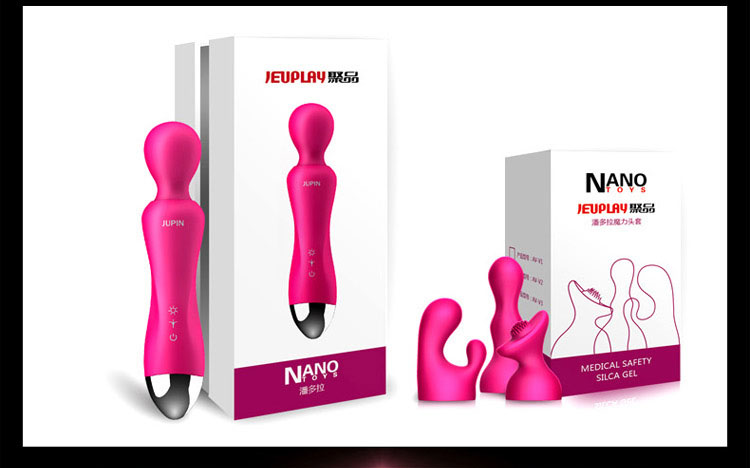 Dương vật giả rung ngoáy Nano Jupin 12 chế độ silicon an toàn kích thích