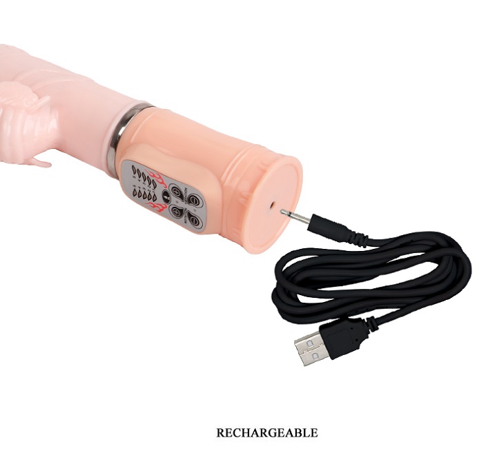 Dương vật rung ngoáy thụt Wild Butterfly 48 độ - Mềm mại, chống nước, kích thích