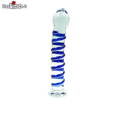 Dương vật giả thủy tinh cao cấp giải tỏa sinh lý an toàn tiện lợi