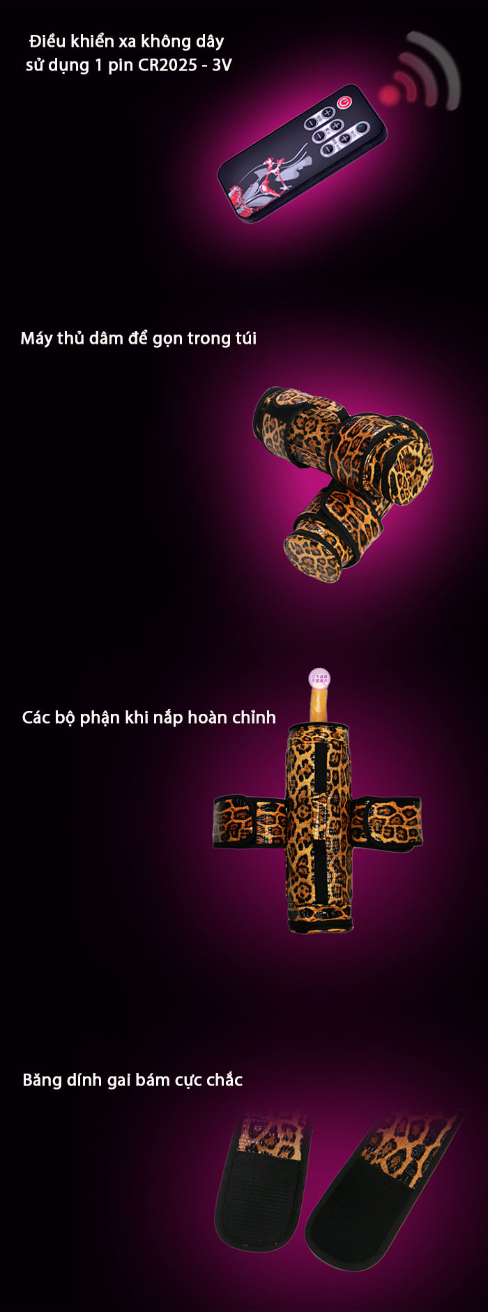 Dương vật giả điều khiển từ xa màu da báo rung thụt xoáy sướng Dương vật giả điều khiển từ xa màu da báo rung thụt xoáy sướng