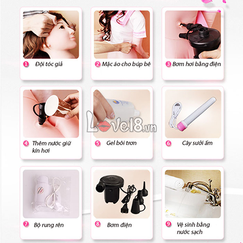 Búp Bê Bơm Hơi Cao Cấp Sexy Mềm Mịn Người Tình Lý Tưởng