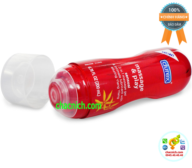 Gel Massage Durex 2in1 Sensual Hoa Ngọc Lan Tây Dịu Nhẹ Kích Thích