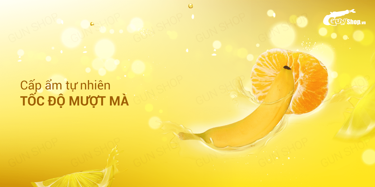 Gel bôi trơn hương chanh Boyafei Lemon 200ml an toàn thơm mát