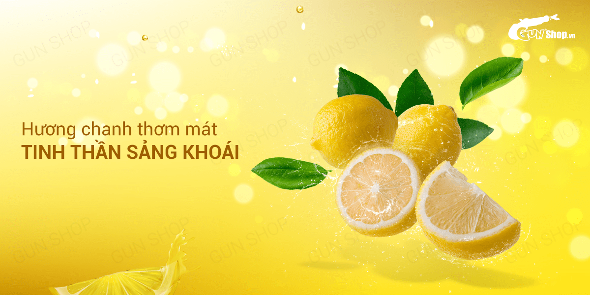 Gel bôi trơn hương chanh Boyafei Lemon 200ml an toàn thơm mát
