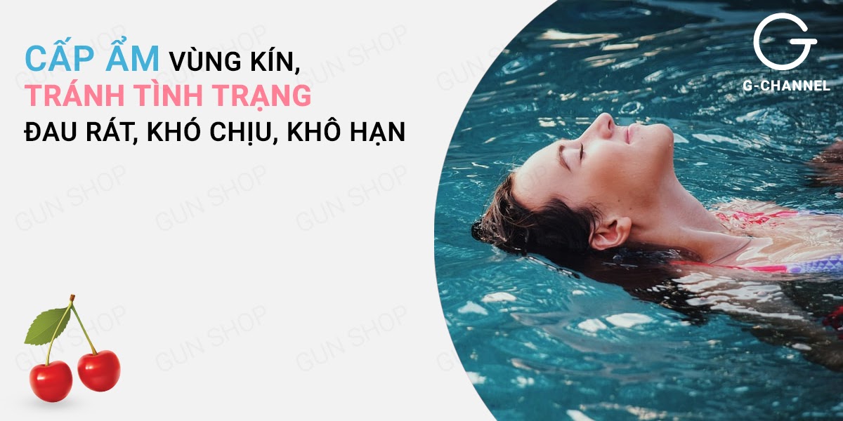 Gel Bôi Trơn Hot Kiss Cherry 100ml Đam Mê Tăng Khoái Cảm