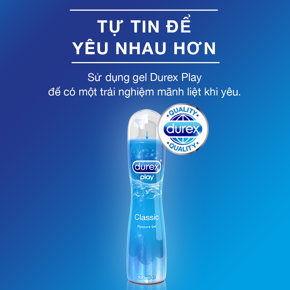 Gel bôi trơn Durex Play Classic 50ml an toàn tăng khoái cảm