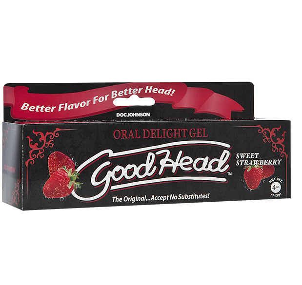 Gel bôi trơn nuốt được Good Head hương dâu ngọt mượt, an toàn