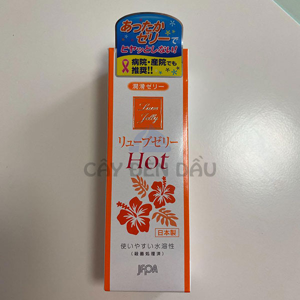 Gel Bôi Trơn Jex Luve Jelly Hot 55g Nhật Bản tăng hưng phấn cảm xúc