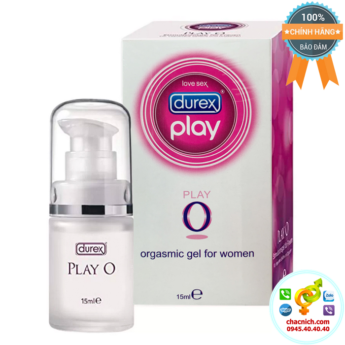 Gel tăng khoái cảm nữ Durex Play O an toàn nhập khẩu Anh 15ml