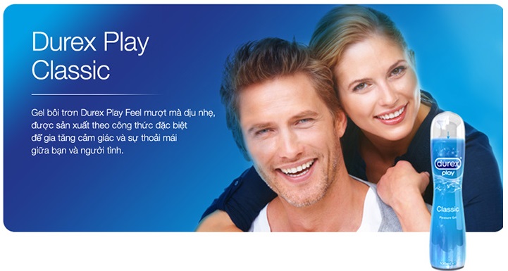 Gel bôi trơn Durex Play Classic 50ml an toàn tăng khoái cảm