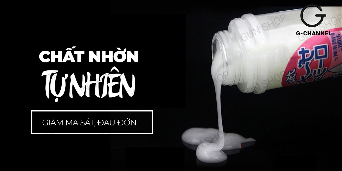 Gel bôi trơn tinh trùng Nhật siêu trơn 300ml an toàn dễ dùng