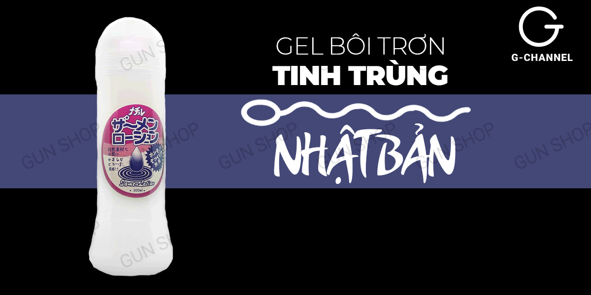 Gel bôi trơn tinh trùng Nhật siêu trơn 300ml an toàn dễ dùng