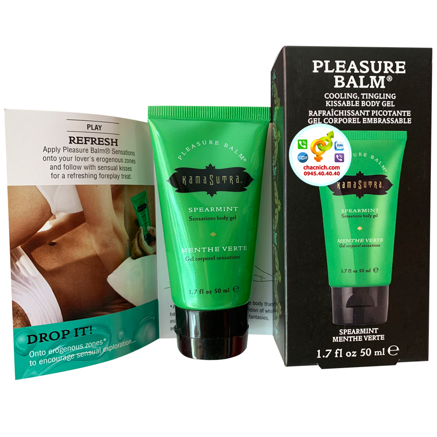 Gel bôi Kamasutra Pleasure Balm kích thích đa điểm G tăng khoái cảm Nam Nữ
