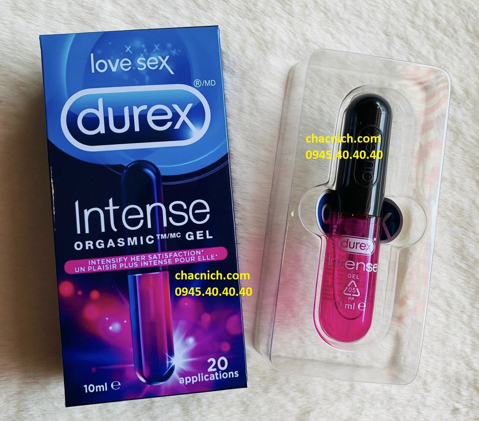 Gel bôi trơn Durex Intense Orgasmic kích thích khoái cảm nữ chính hãng Gel bôi trơn Durex Intense Orgasmic kích thích khoái cảm nữ chính hãng