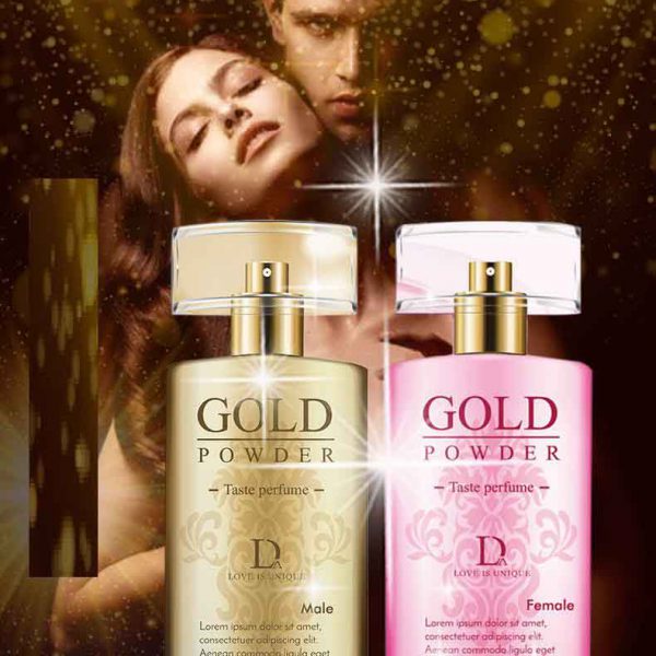 Nước hoa kích dục nữ Gold Powder D thơm quyến rũ tăng khoái cảm