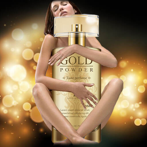 Nước hoa kích dục nữ Gold Powder D thơm quyến rũ tăng khoái cảm