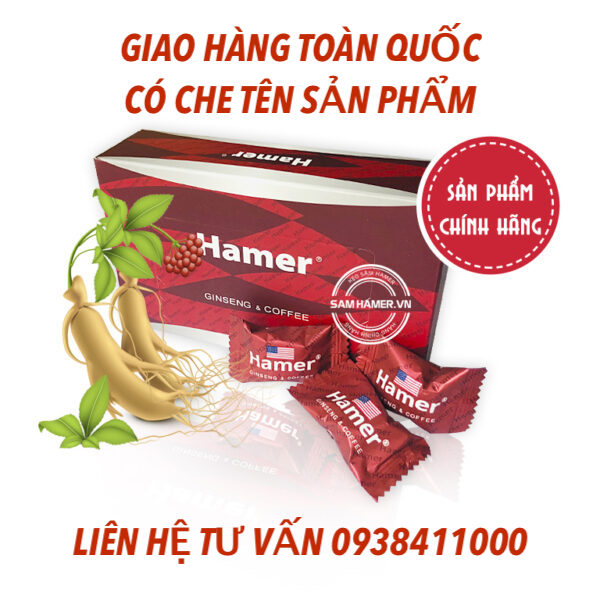 Kẹo Sâm Hamer USA tăng cường sinh lí kéo dài thời gian quan hệ chính hãng