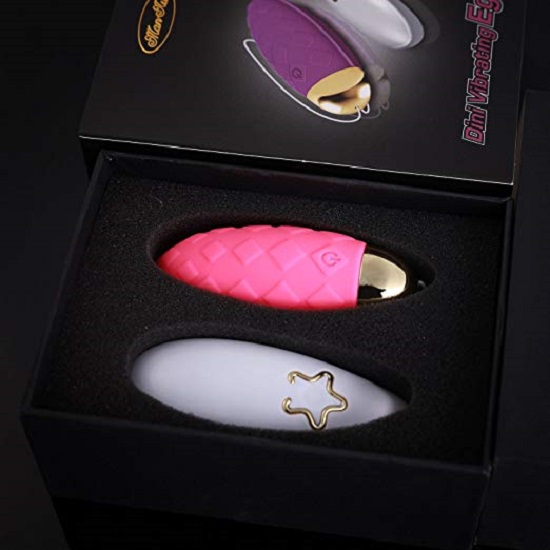 Trứng rung Man Nuo đa gân điều khiển từ xa 10 chế độ mạnh