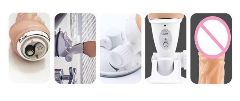 Cu giả gắn tường mini xoay 180 độ đa chế độ rung kích thích mạnh