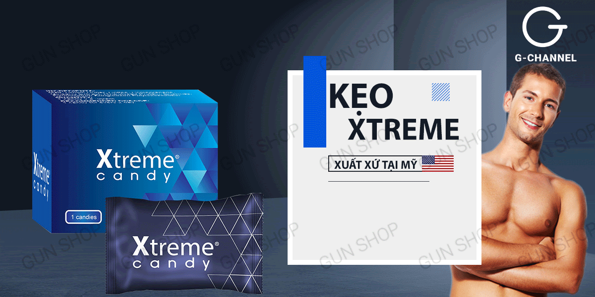 Kẹo nhân sâm Xtreme tăng cường sinh lý mạnh mẽ sung mãn dễ dùng